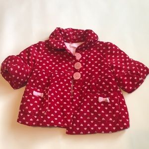 Valentine corduroy jacket size 12 months